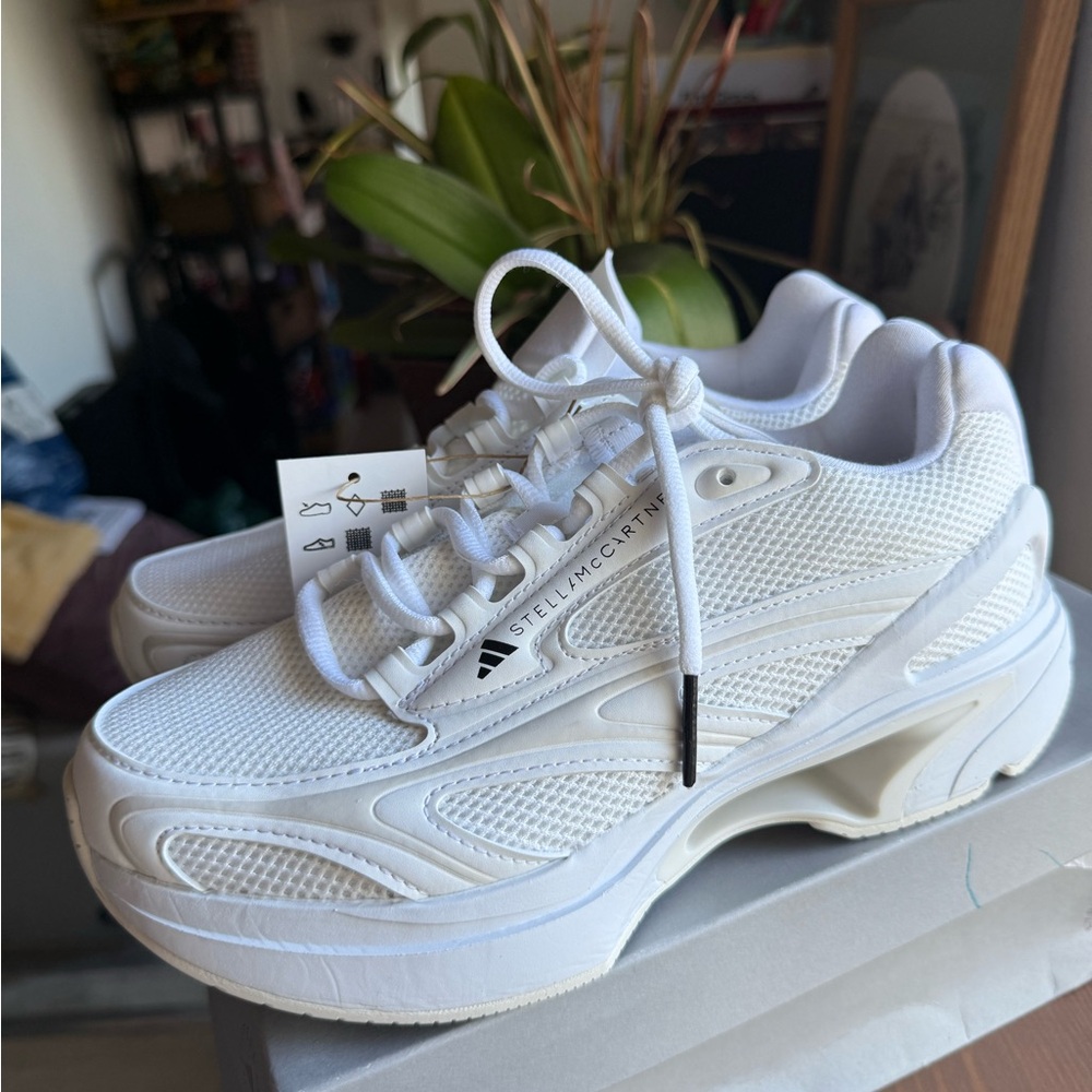 Adidas by Stella McCartney SPW 2000 Sneaker, White 6.5 - Picture 3 of 15